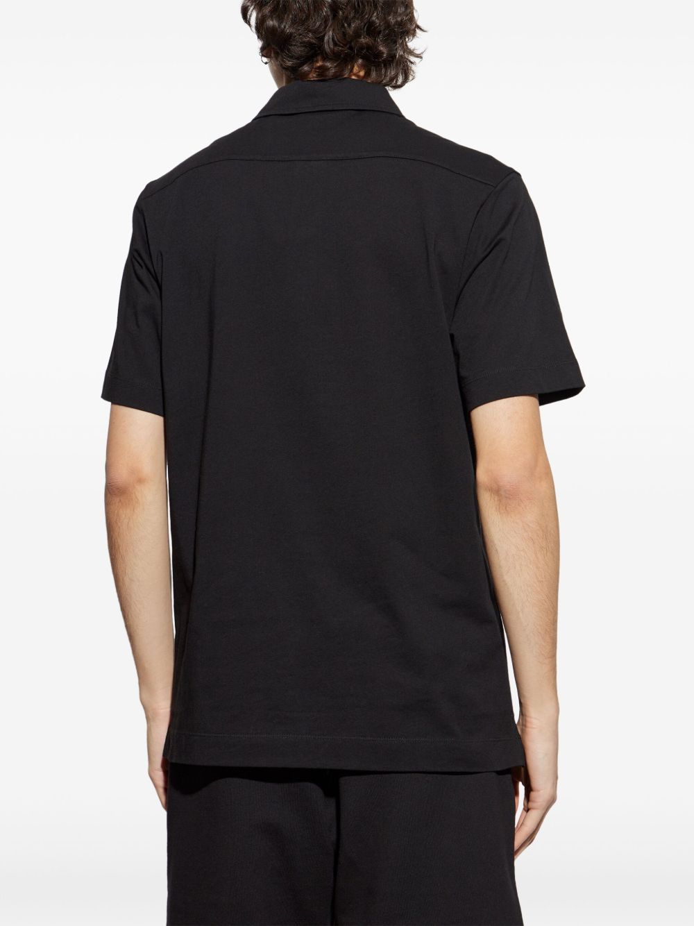 Black helder polo shirt Dries van noten - men - DRIES VAN Black helder polo shirt Dries van noten - men - DRIES VAN